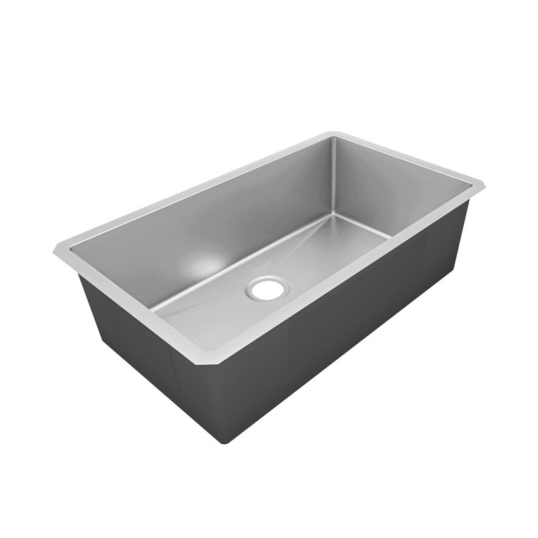 Sinber 32" Stainless Steel Single Bowl Undermount Kitchen Sink