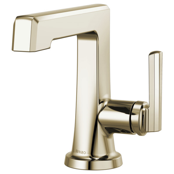 Sleek Modern 6.5" Nickel Single-Handle Undermount Faucet
