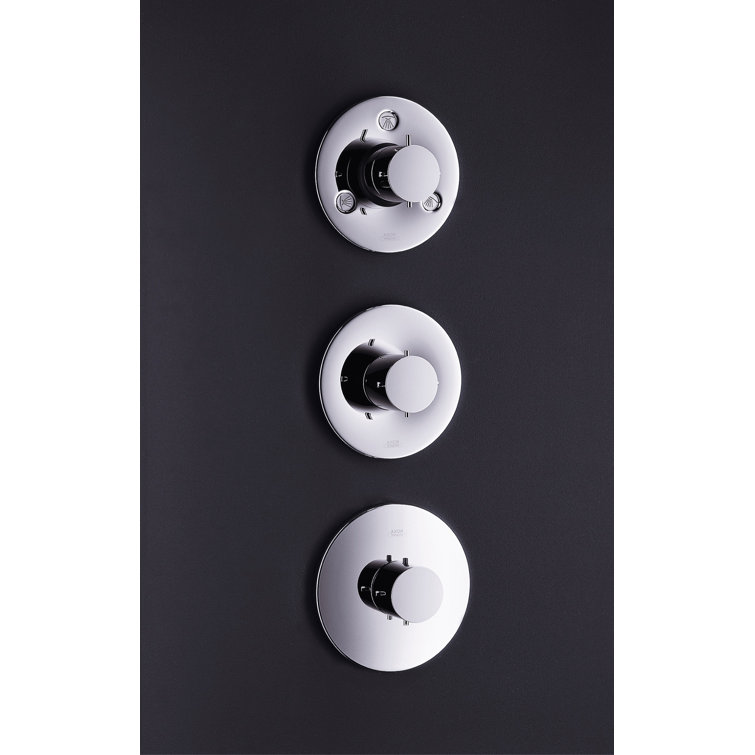 Axor Starck Chrome Volume Control Faucet Trim