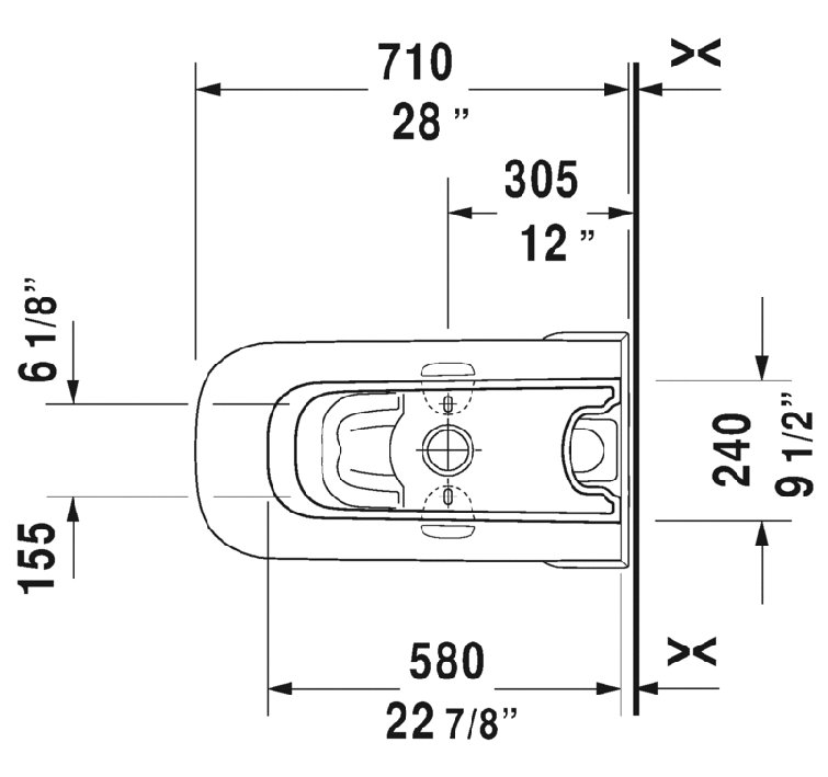 Happy D.2 Elongated One-Piece Dual Flush Toilet in White
