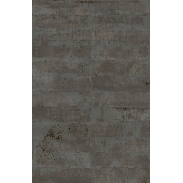 Serenite 4-in x 16-in Black Glazed Porcelain Wall Tile