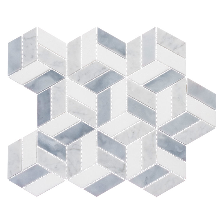 Quench 1" x 2" Natural Stone Mosaic Tile for Kitchen and Bathroom