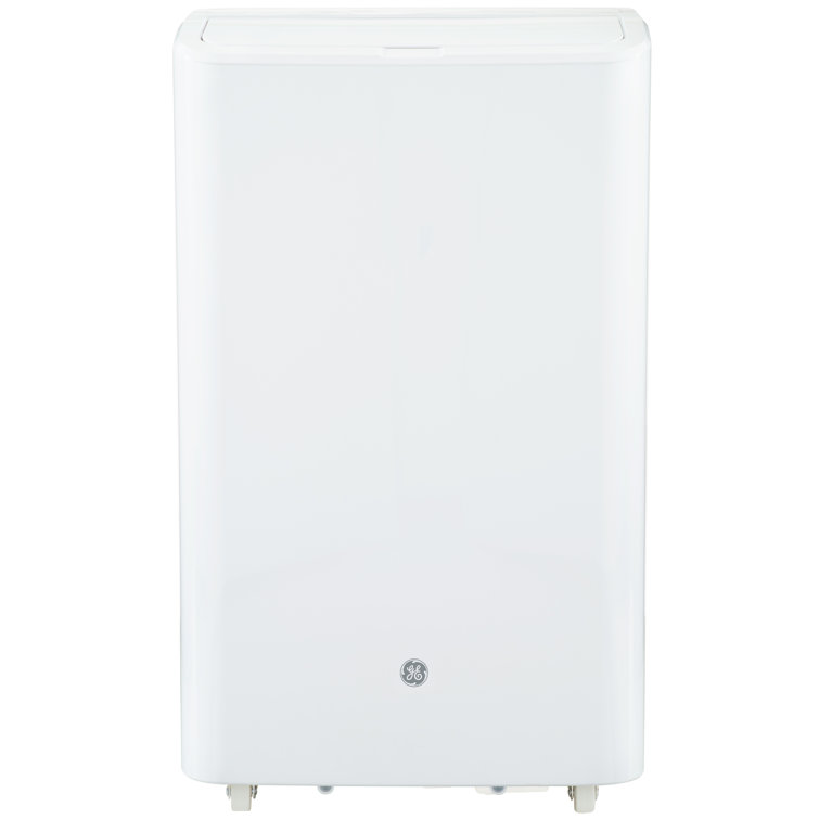 White Portable Air Conditioner with Remote and LED Control