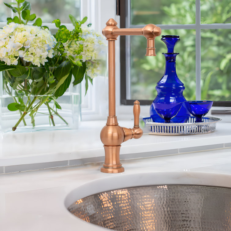 Copper Finish Single Handle Water Filter Faucet