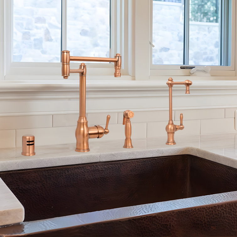 Copper Finish Single Handle Water Filter Faucet