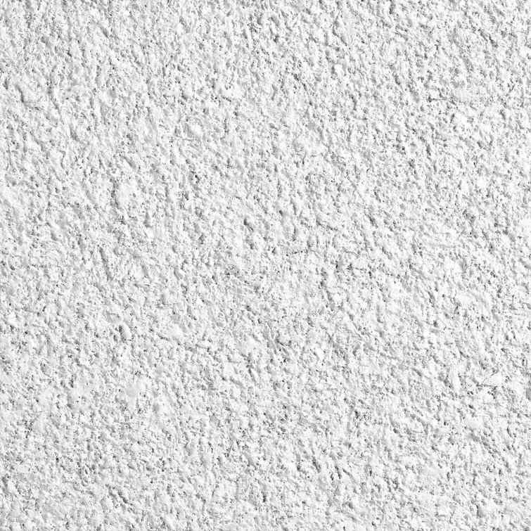 White Medium-Texture Mineral Fiber Acoustic Ceiling Tiles, 24x24