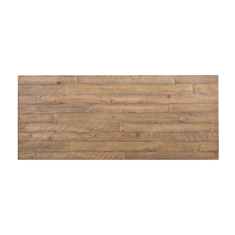 Sierra Rustic Natural Pine Outdoor Coffee Table with Storage