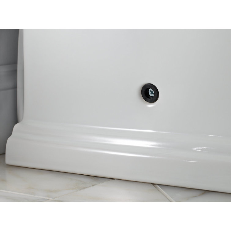 White High Efficiency Comfort Height One-Piece Elongated Toilet