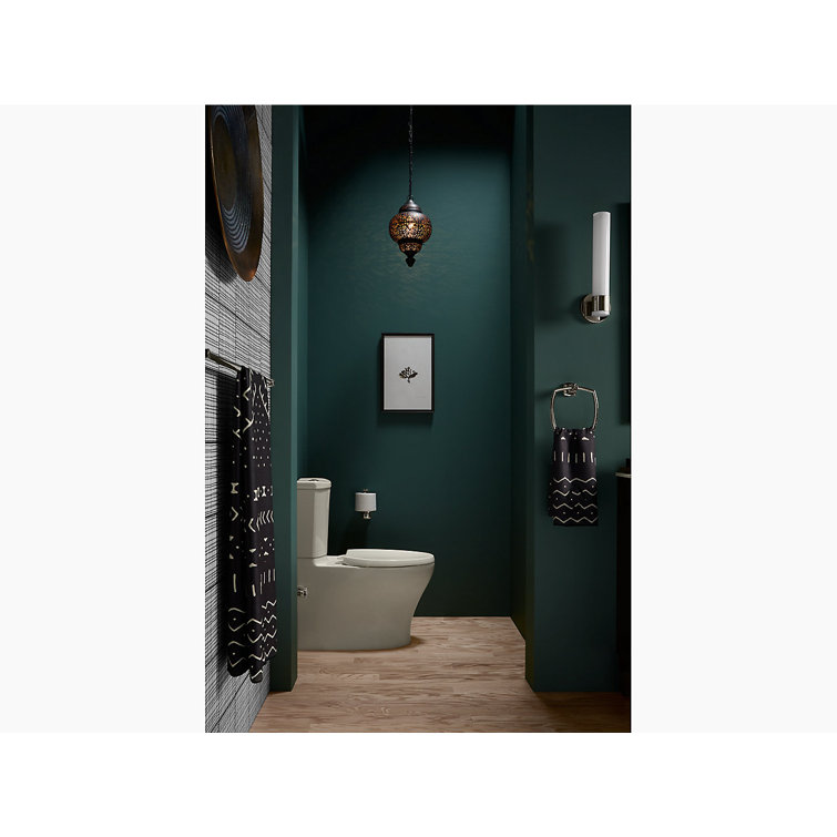 White High Efficiency Dual Flush Elongated Two-Piece Toilet