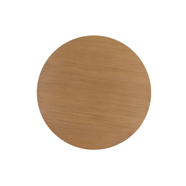 Newport 48" Brown Wood Round Dining Table