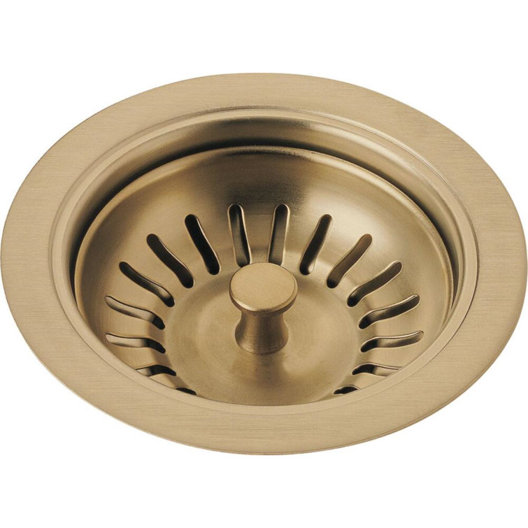 4.5" Brilliance Champagne Bronze Basket Strainer