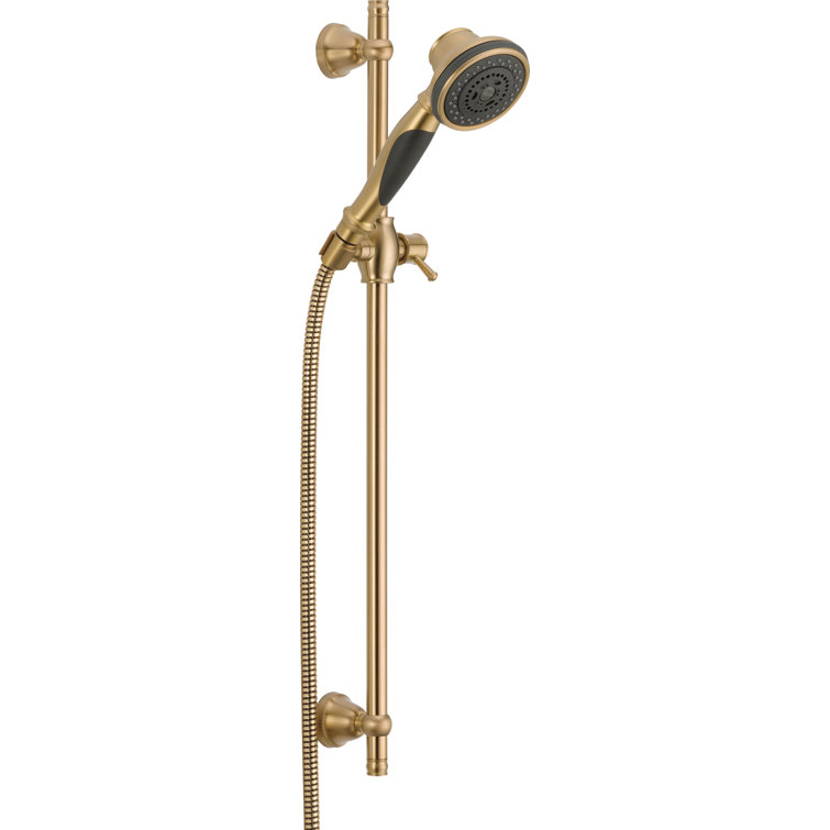 Champagne Bronze Adjustable Multi-Head Handheld Shower System