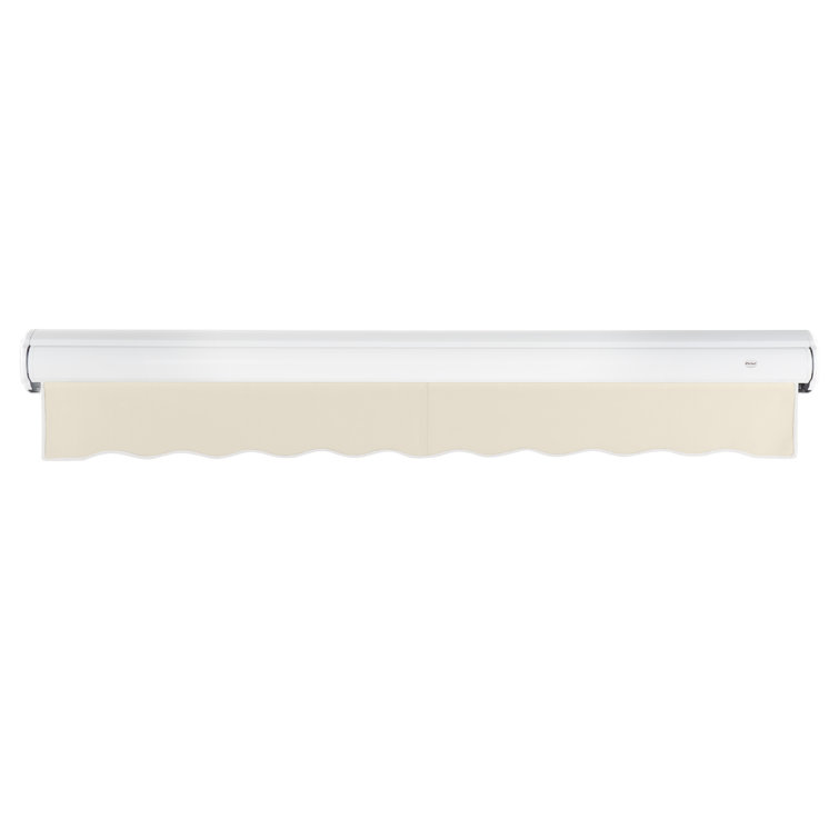 Linen Full-Cassette Motorized Retractable Awning, 14' x 10'
