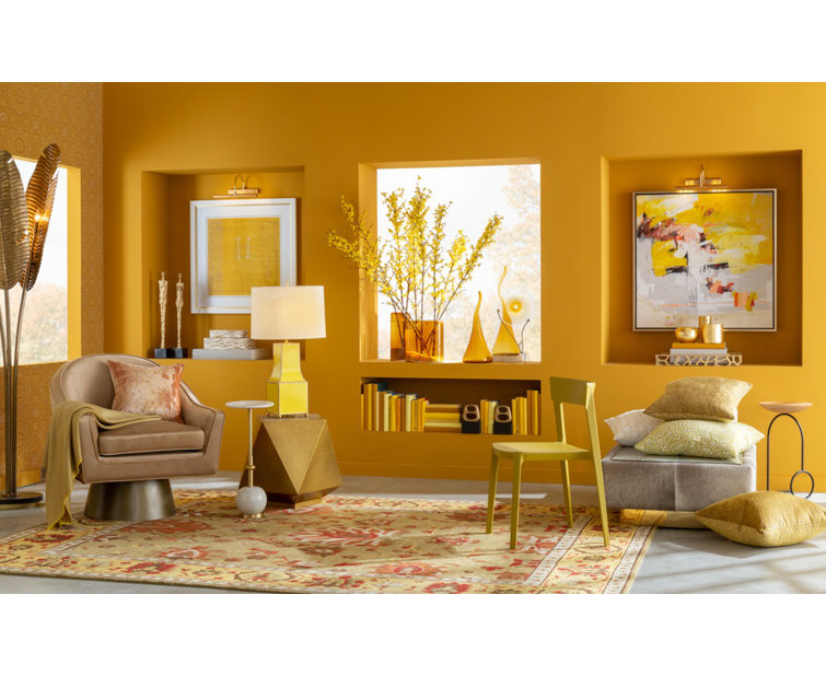 Camel Velvet Swivel Barrel Chair with Metal Frame
