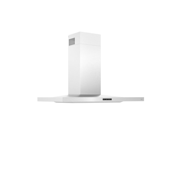 36" Stainless Steel Convertible Wall Mount Range Hood with Charcoal Filter