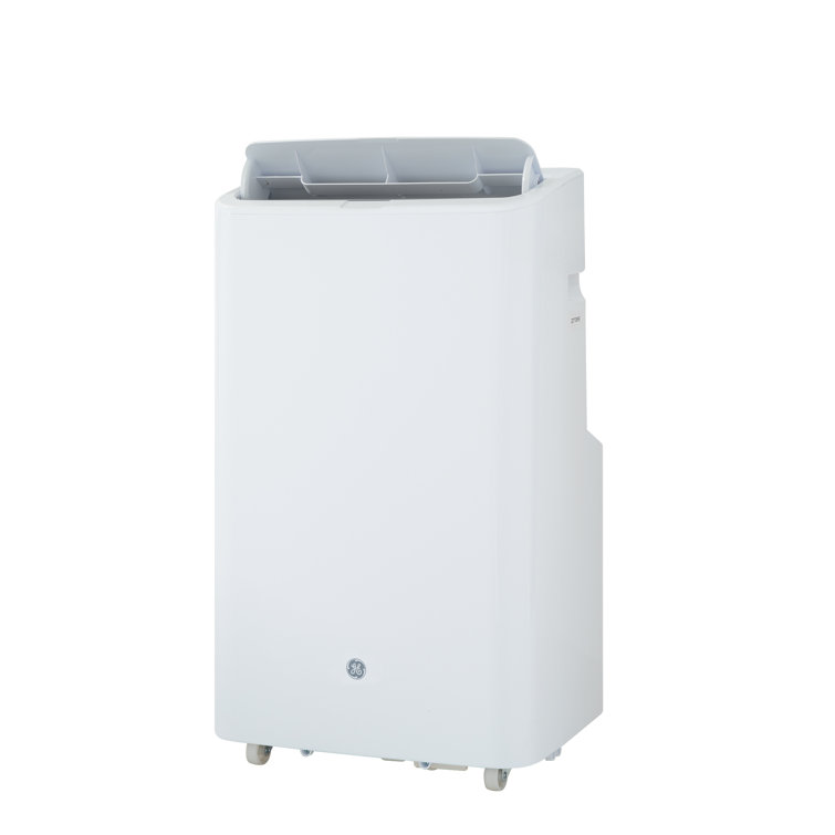 White Portable Air Conditioner with Remote and LED Control