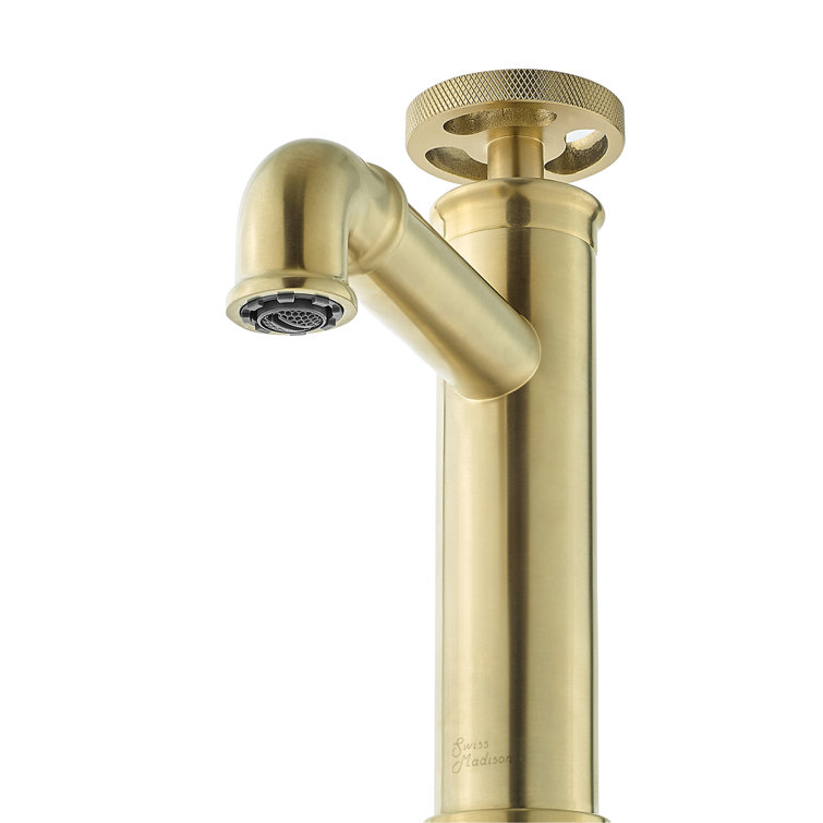 Avallon Brushed Gold Single-Handle Bathroom Faucet
