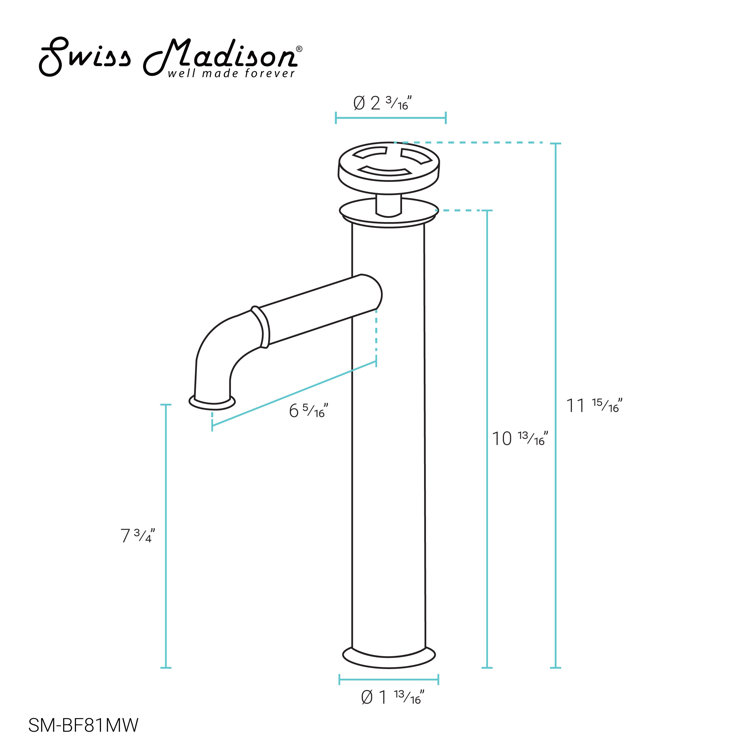 Matte White Nickel Single-Handle High Arc Bathroom Faucet
