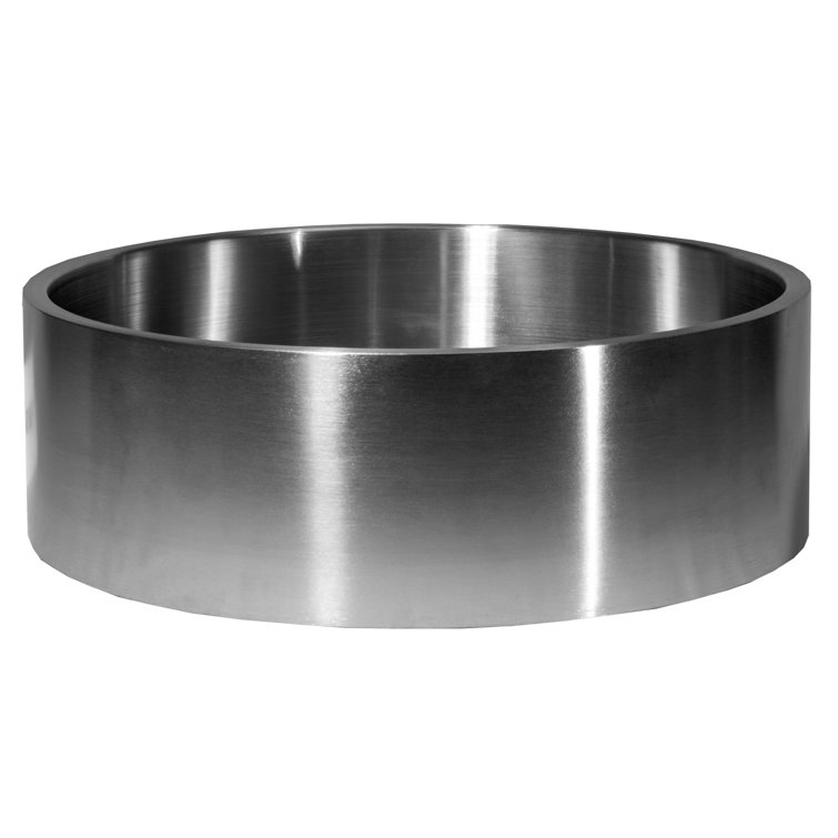 15.75'' Silver Stainless Steel Circular Vessel Sink