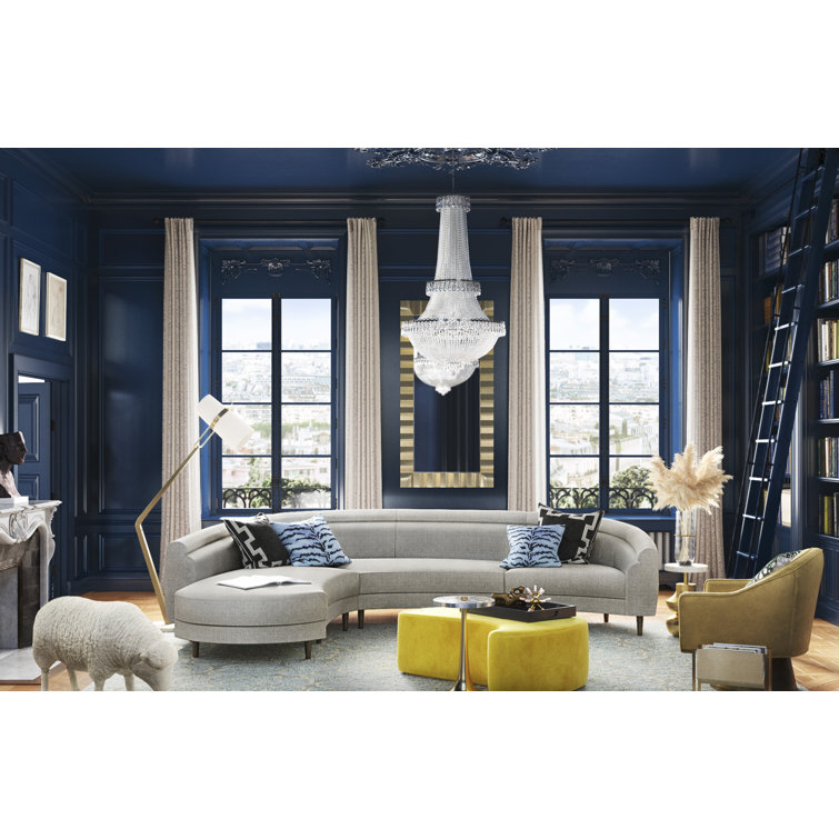 Camel Velvet Swivel Barrel Chair with Metal Frame
