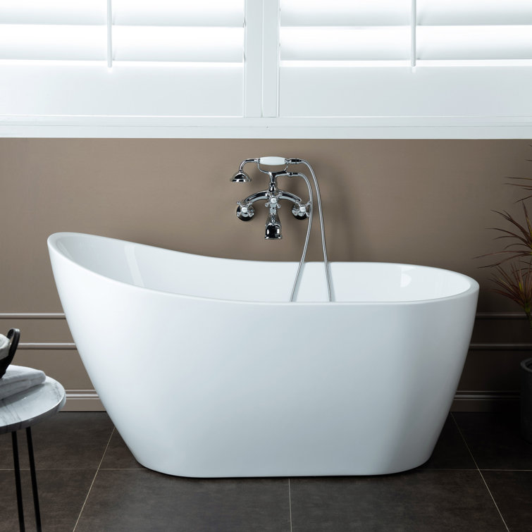Aether Chrome 3 Handle Wall Roman Tub Faucet with Diverter