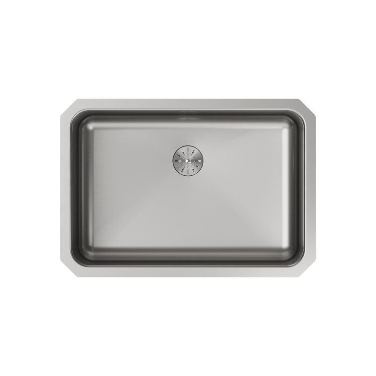 Lustrous Satin 26.5" Stainless Steel Undermount Kitchen Sink