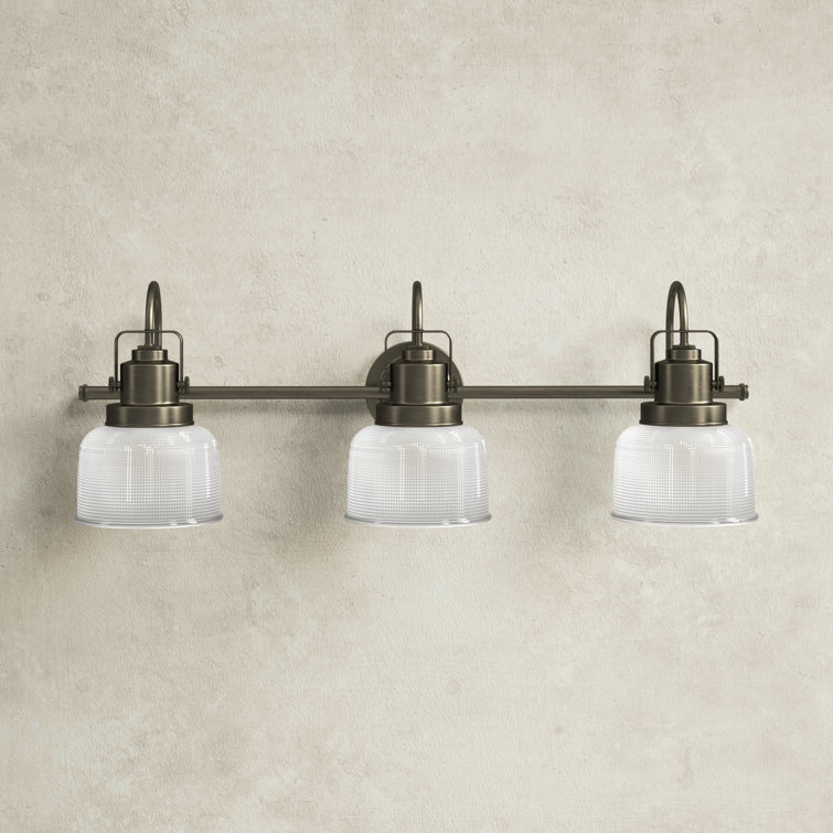 Archie Venetian Bronze 3-Light Bath & Vanity Fixture