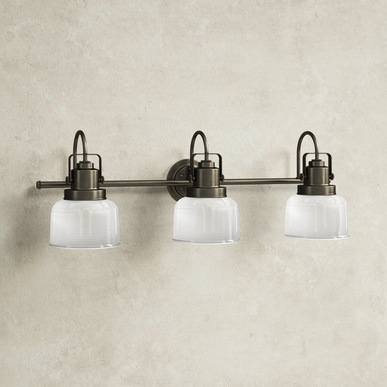 Archie Venetian Bronze 3-Light Bath & Vanity Fixture