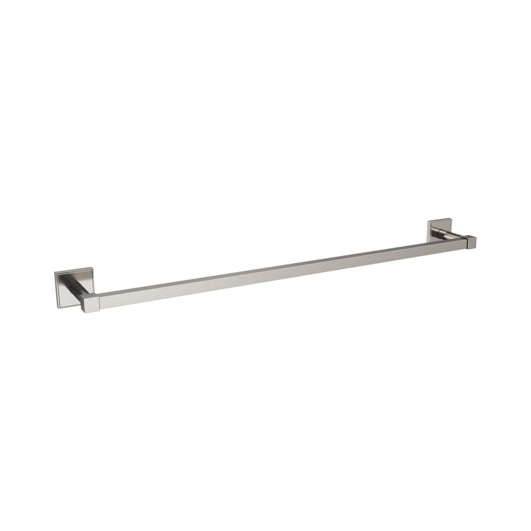 Brushed Nickel 24-Inch Wall Mounted Towel Bar