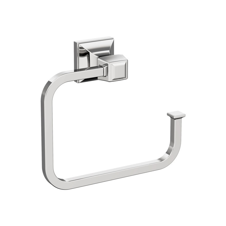 Mulholland Chrome 5-3/4 Inch Wall Mounted Towel Ring