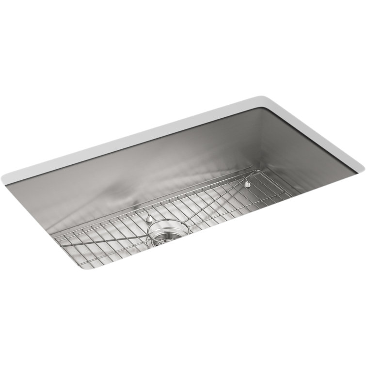32'' Stainless Steel Undermount Single-Bowl Kitchen Sink