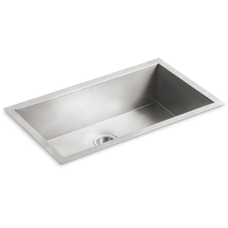 32'' Stainless Steel Undermount Single-Bowl Kitchen Sink
