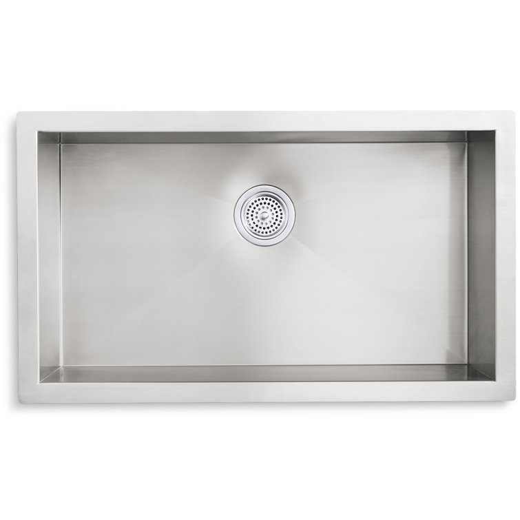 32'' Stainless Steel Undermount Single-Bowl Kitchen Sink