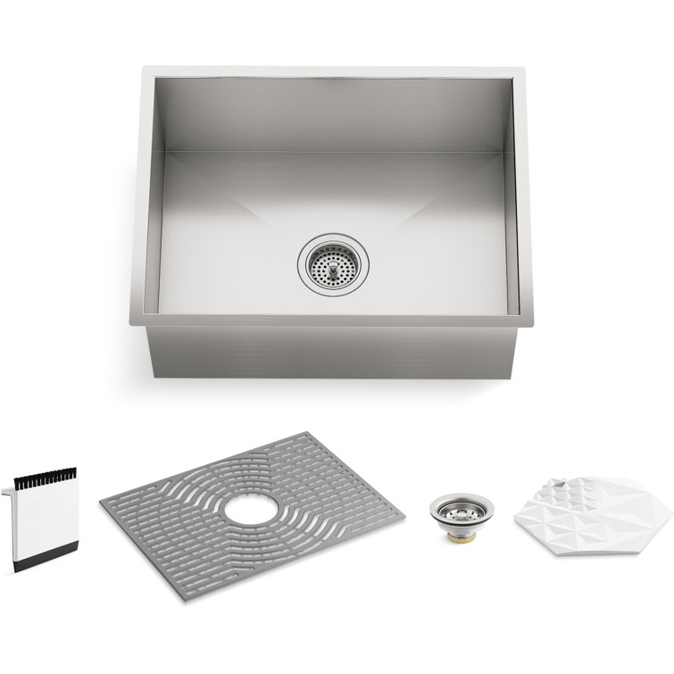 Ludington 24'' Stainless Steel Undermount Kitchen Sink