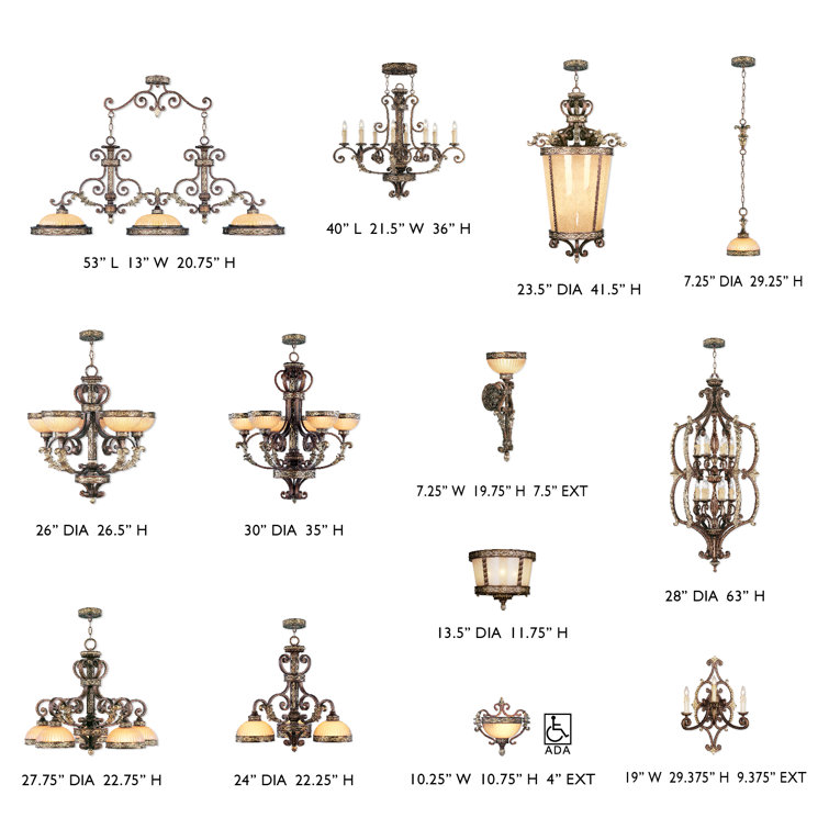 Seville Palacial Bronze Gilded Art Glass 1-Light Wall Sconce
