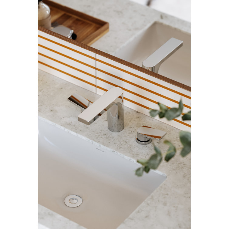 Ode Brushed Gold 2-Handle Widespread Lavatory Faucet