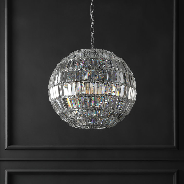 Demarco 20" Crystal Globe Chandelier