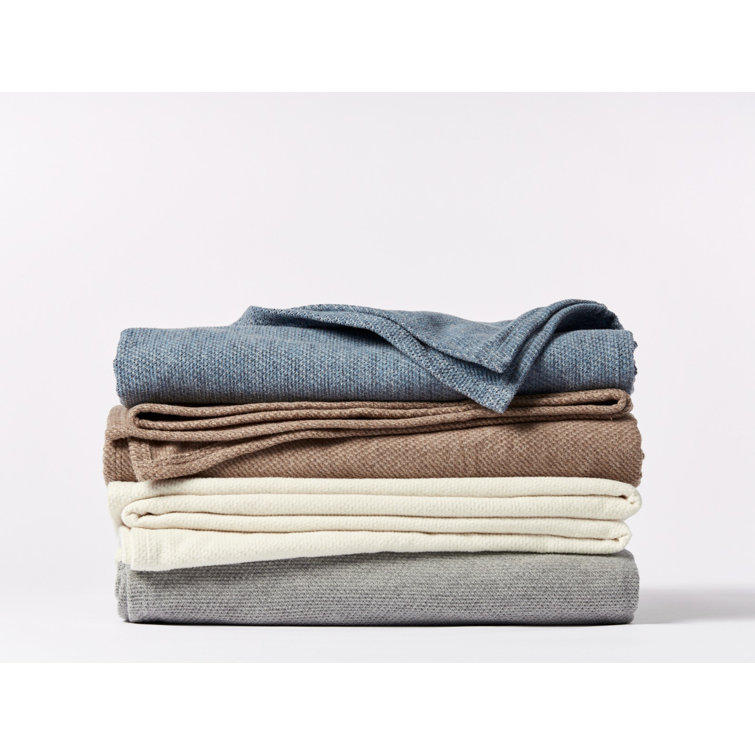 Sequoia Full-Size Organic Cotton & Wool Animal Theme Blanket