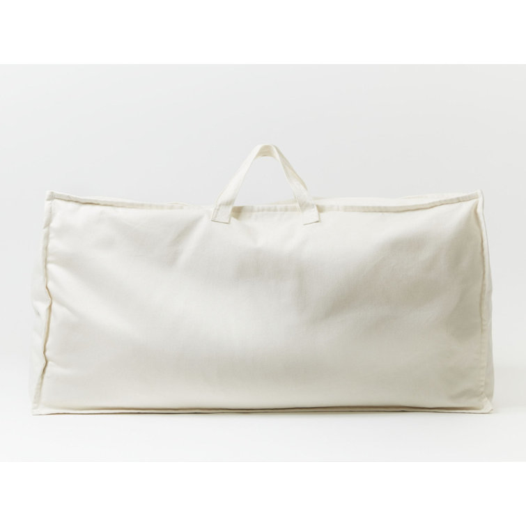 Organic Latex Molded Maternity Body Pillow with Cotton Cover