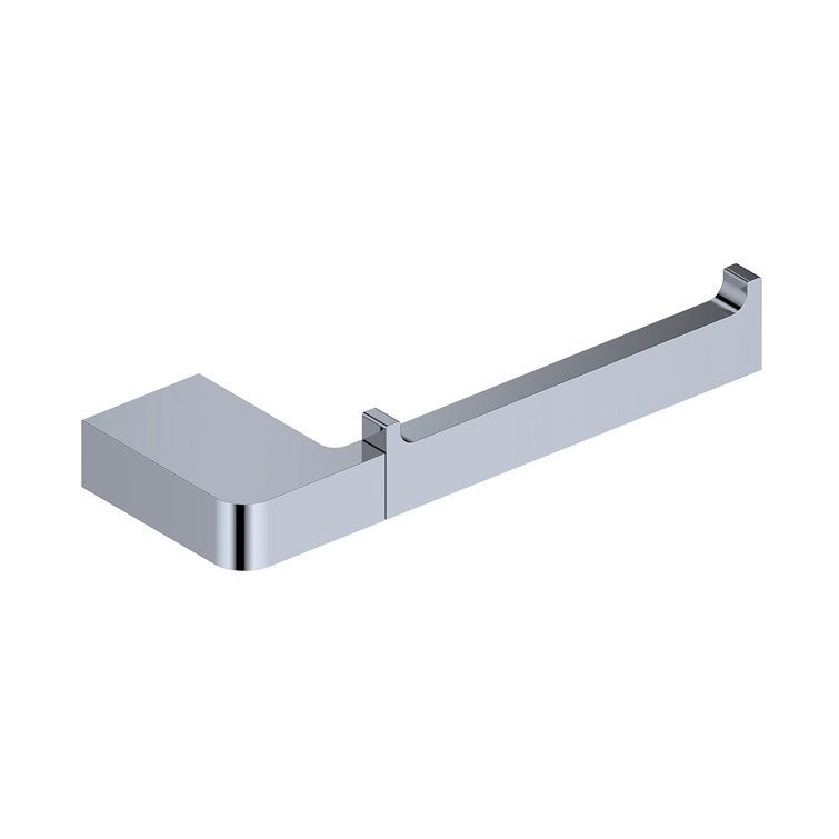 Elegant Cube 3-Piece Polished Chrome Bathroom Hardware Set