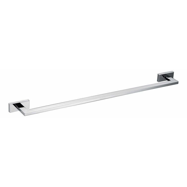Riva Polished Chrome 3-Piece Rectangular Bathroom Hardware Set