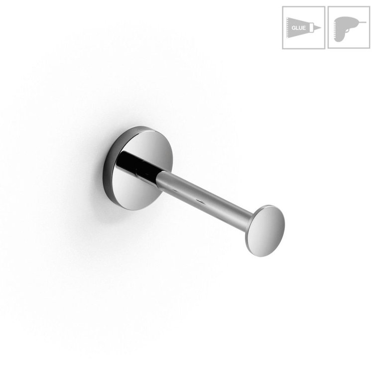 Polished Chrome Wall Mounted Toilet Paper Holder
