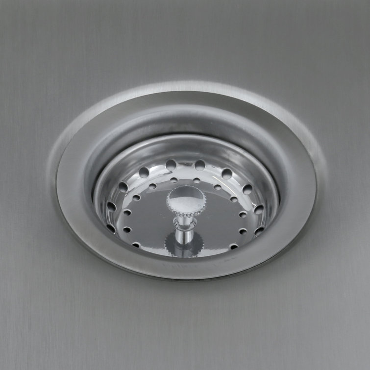 28" Stainless Steel Freestanding Utility Sink with Faucet
