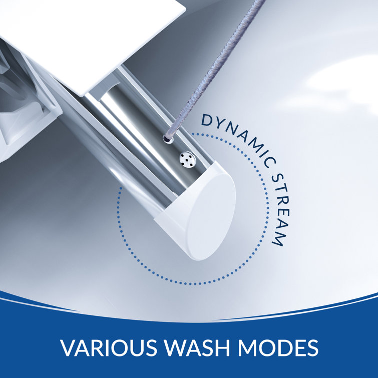 Discovery DLX White Elongated High Efficiency Bidet Toilet