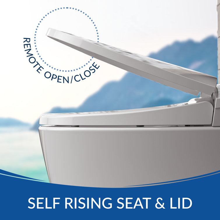 Discovery DLX White Elongated High Efficiency Bidet Toilet