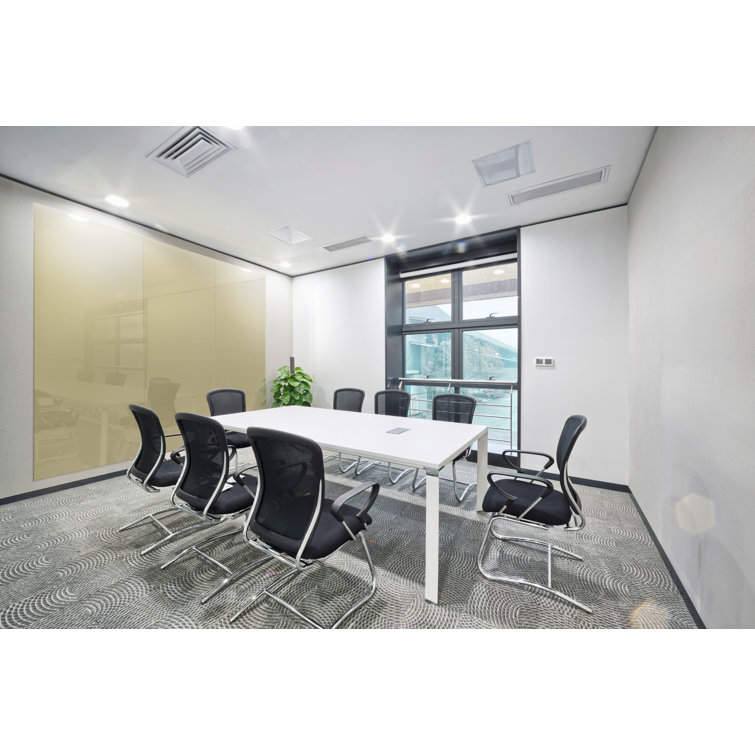 Aria 48'' x 48'' White Magnetic Glass Whiteboard