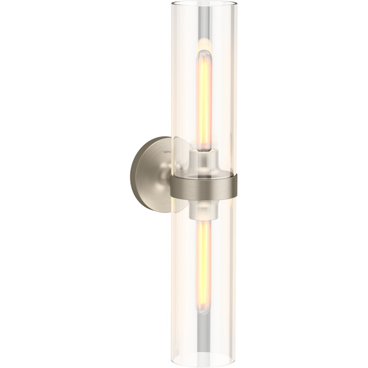 Vibrant Brushed Bronze 22" Direct Wired Sconce