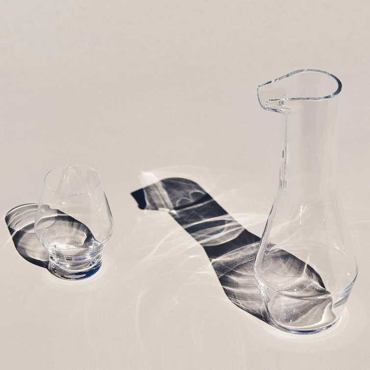 Beak Set of 2 Lead Free Crystal Glasses (Set of 2)