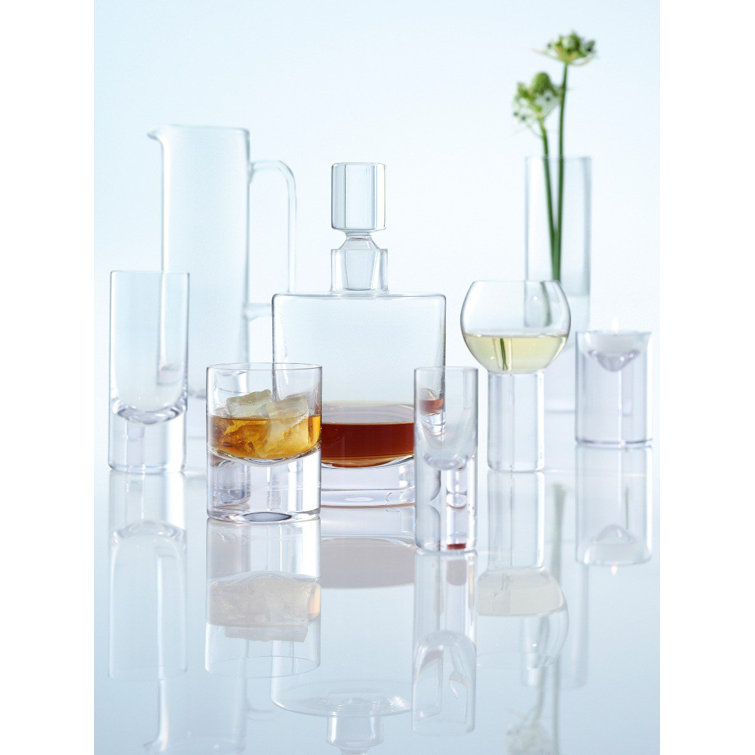 Clear Handmade Glass Highball Set, 12.173oz, 2 Pieces