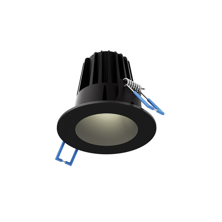 Black Aluminum Indoor/Outdoor LED Recessed Lighting Kit
